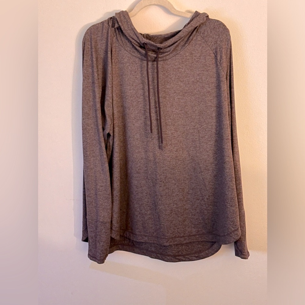 Athleta purple women's hoodie sweatshirt Sz 2x